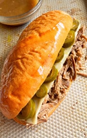 Slow Cooker French Dip Sandwich | Slow Cooker Foodie