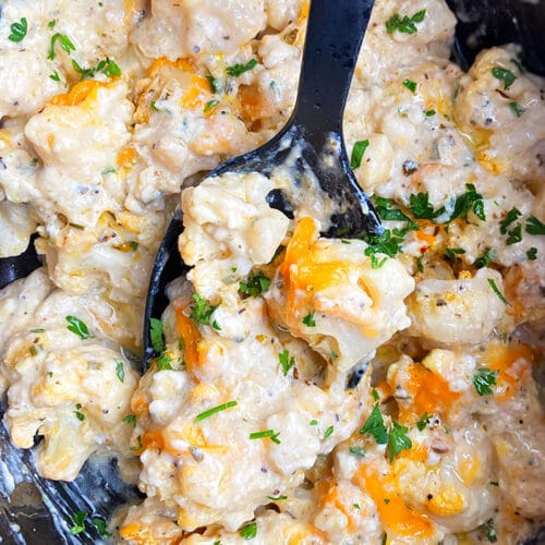 Slow Cooker Cauliflower Casserole Slow Cooker Foodie