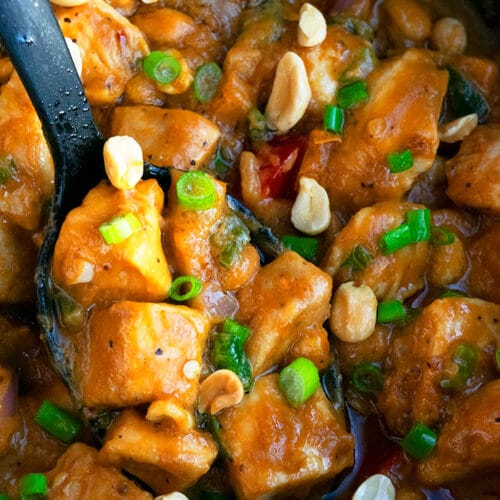 Slow Cooker Thai Peanut Chicken | Slow Cooker Foodie