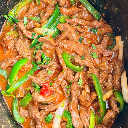 Slow Cooker Steak Tacos Slow Cooker Foodie