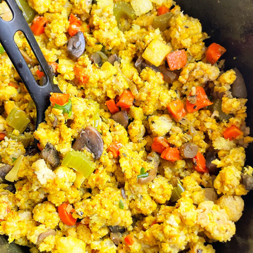 Slow Cooker Cornbread Stuffing or Dressing Slow Cooker Foodie
