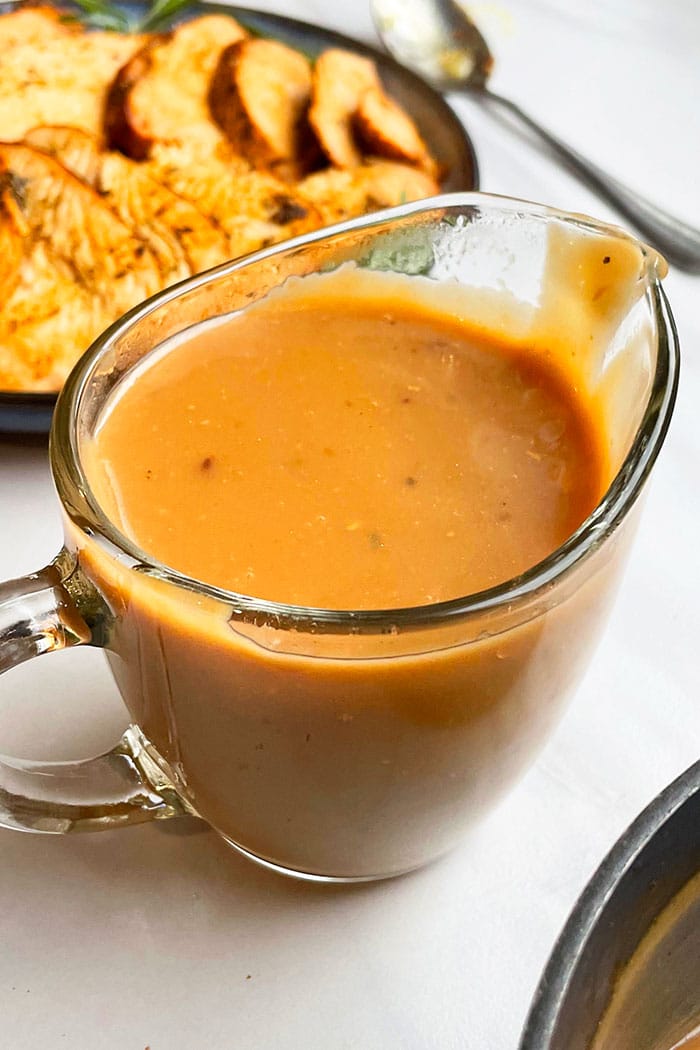 Slow Cooker Turkey Gravy (From Drippings) Slow Cooker Foodie